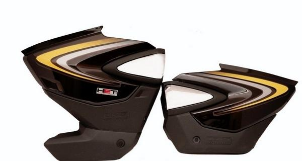 SIDE COWL (SET OF 6) FIT FOR SHINE DX COMBI BRAKE BROWN-AEROSTAR