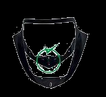 HLV CB UNI NM W/GARNISH SLVR-AEROSTAR