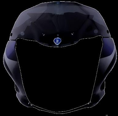 HLV DIS 100M W/G BK/BLUE-AEROSTAR