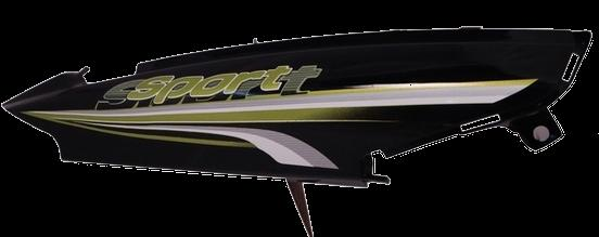 TP STARSPRT LTS T3 BK/GRN-AEROSTAR