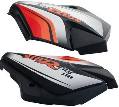 SC STAR CVTI 110 LTS T3 BK/RED-AEROSTAR