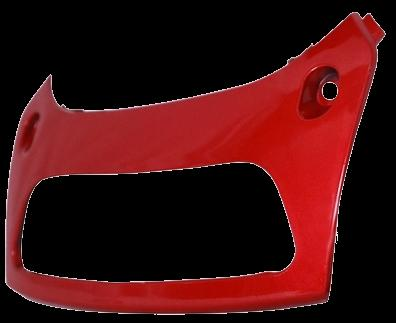 Back Plate Pleasure Rr Candy Blazing Red-AEROSTAR