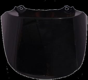 Back Plate Aviator Black-AEROSTAR