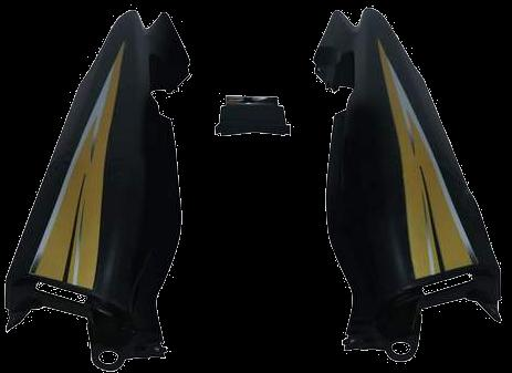 TP PASXPRO BK/YELL FOR YELLOW BIKE-AEROSTAR