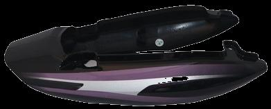 TP DIS125 BK/PUR-AEROSTAR