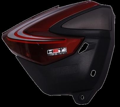 SC SHINE DX W/CHROME GARNISH SRED-AEROSTAR