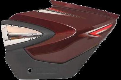 SC SHINE DX T2 W/CHROME GARNISH SPARTAN RED-AEROSTAR