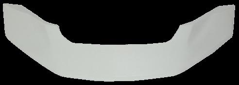 Back Plate Activa 125 Sunbeam White-AEROSTAR