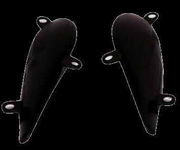 REAR MUDGURD Xl-Super Silver-AEROSTAR