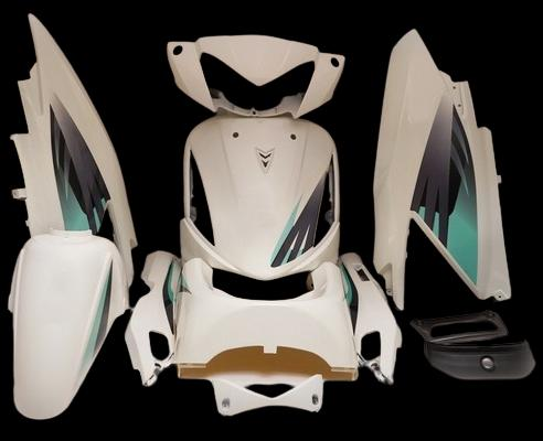 Full Kit Pleasure T3 2017 Sunbeam White-AEROSTAR