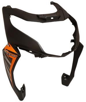 Front Cover Dio Bs4 Matte Axis Grey With Yell-AEROSTAR