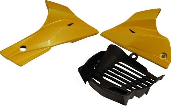 Engine Guard Pulsar 150 / 180 CC Black With B-AEROSTAR