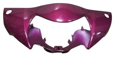 HEAD LIGHT VISOR FIT FOR DIO BS 6 MATTE RED-AEROSTAR