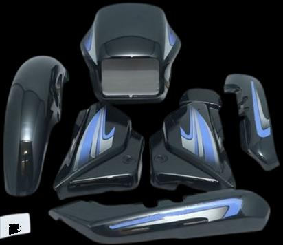 KIT SPL+ NM LTS W/SMALL PLATE 2015 BK/BLUE-AEROSTAR