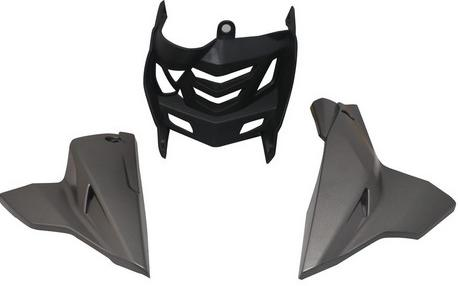 Engine Guard + Lower Guard Apache N/M 160/180 Matt Grey-AEROSTAR