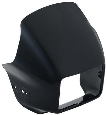 Head Light Visor Splendor Black AEROSTAR