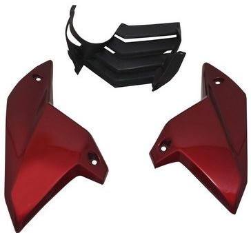 Engine Guard Pulsar 220 CC Flame Red without-AEROSTAR