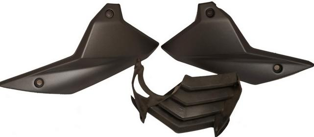 Engine Guard Pulsar 220 CC Matte Axis Grey wi-AEROSTAR