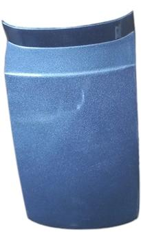 REAR COWL PLATE ONLY FIT FOR SHINE BS6 GREY-AEROSTAR