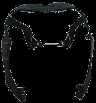 Front Cover Dio Bs6 Matt Axis Grey With Orang-AEROSTAR