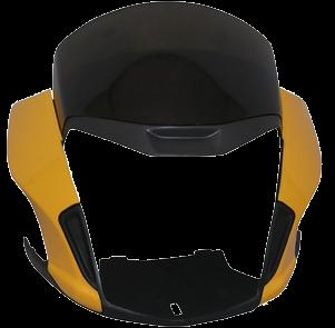 HLV GLMR BS6 BK/RED-AEROSTAR