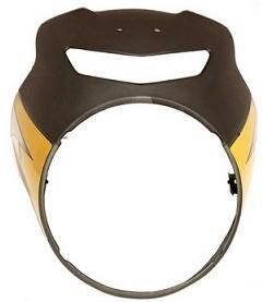 HLV CT110 BS6 ROUND HL MATT OLIVE GREEN-AEROSTAR