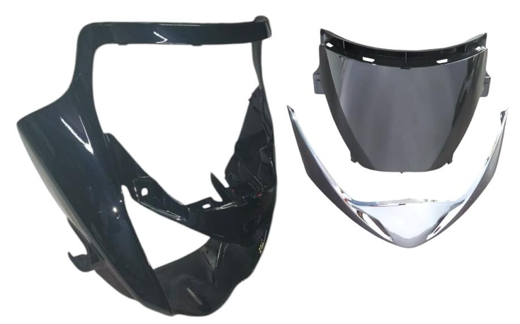 HLV UNI BS6 SBLUE GLASS & GARNISH-AEROSTAR