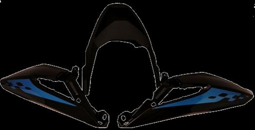 TP GLMR BS6 BK/BLUE-AEROSTAR