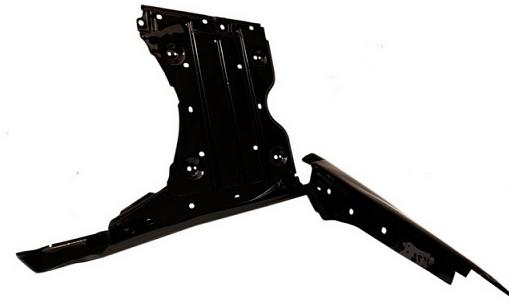 FLOORING (SHEET METAL) FIT FOR ACTIVA N/M 3G/4G BLACK-AEROSTAR