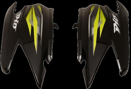 SIDE COWL FIT FOR DIO O/M WHITE WITHOUT STICKER-AEROSTAR