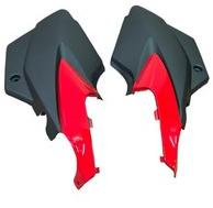 REAR COWL FIT FOR SPLENDOR BS7 (2023) SILVER WITH BLUE STICKER-AEROSTAR