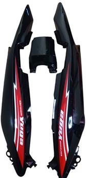 TP DRERAM YUGA 110 S/3 2018 BK/RED-AEROSTAR