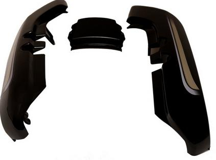 REAR COWL FIT FOR SPLENDOR PLUS 01 EDITION MATTE GREY WITH STICKER-AEROSTAR