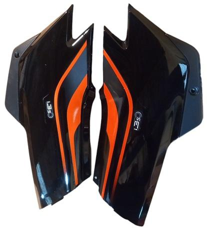 SIDE COWL (SET OF 6) FIT FOR SHINE BS6 (2023) MATTE GREY WITH STICKER-AEROSTAR