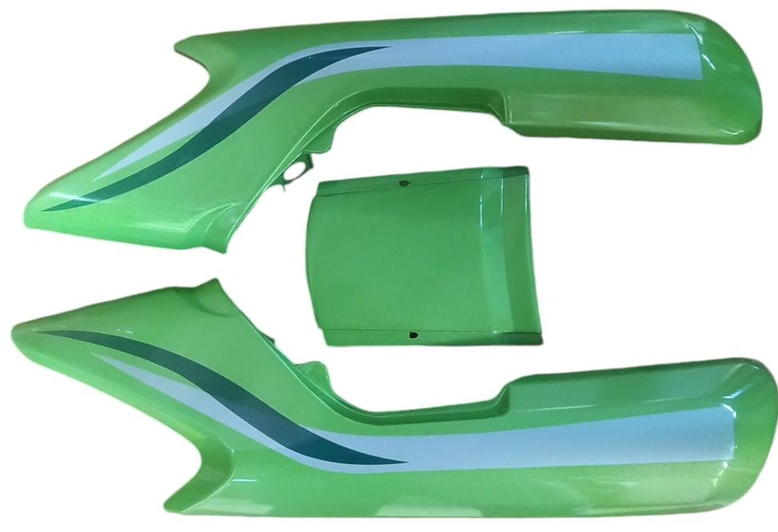 REAR COWL FIT FOR FIT FOR GLAMOUR IBS TYPE-8 (2019) BLACK WITH RED STICKER-AEROSTAR