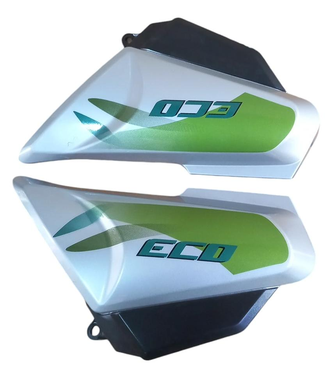 SIDE COWL (SET OF 4) FIT FOR PASSION XTEC BLACK WITH BLUE STICKER-AEROSTAR