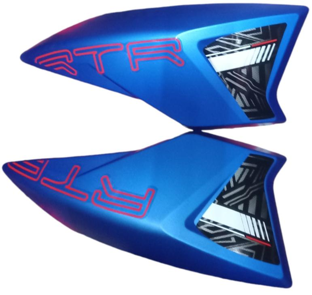 TPFC (SET OF 2) FIT FOR APACHE RTR 160 ABS (2021) RED WITH STICKER-AEROSTAR