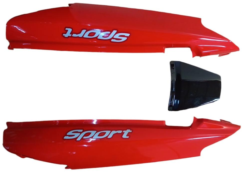 REAR COWL PLATE ONLY FIT FOR SHINE BS6 BLUE-AEROSTAR