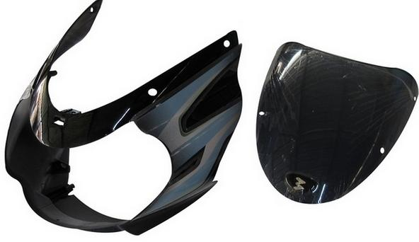 HLV DIS 125 BK/GREY-AEROSTAR