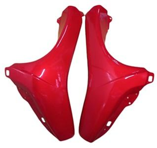 FRONT COVER FIT FOR ACTIVA N/M (SHEET METAL) COCKTAIL RED-AEROSTAR