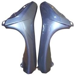 FRONT COVER FIT FOR ACTIVA N/M (SHEET METAL) GREY-AEROSTAR