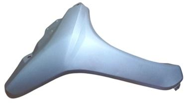 FRONT COVER FIT FOR ACTIVA 3G/4G/5G (SHEET METAL) MATTE SILVER-AEROSTAR