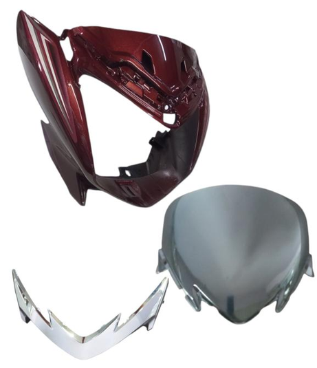 HLV SHINE SP BS6 W/G MAT MBLUE/WH-AEROSTAR