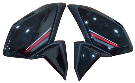 HEAD LIGHT VISOR GLASS ONLY FIT FOR UNICORN BS6-AEROSTAR
