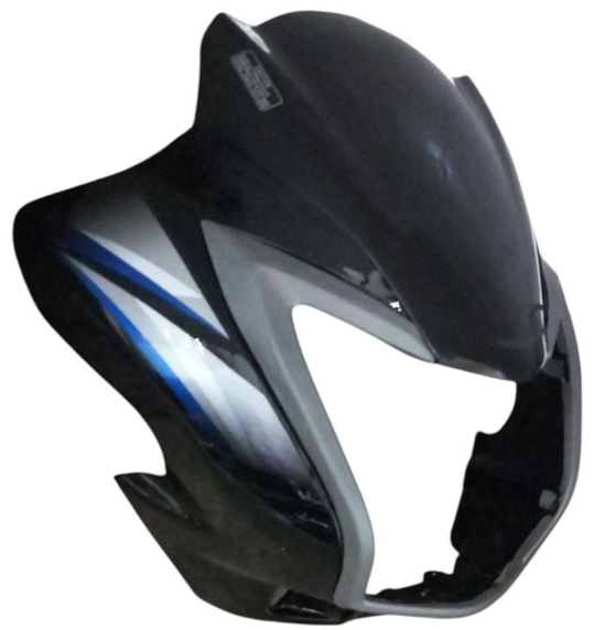 SIDE COWL FIT FOR SUPER SPLENDOR XTEC BS6 RED WITH STICKER-AEROSTAR