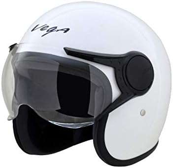 JET DX W/VISOR WH-VEGA