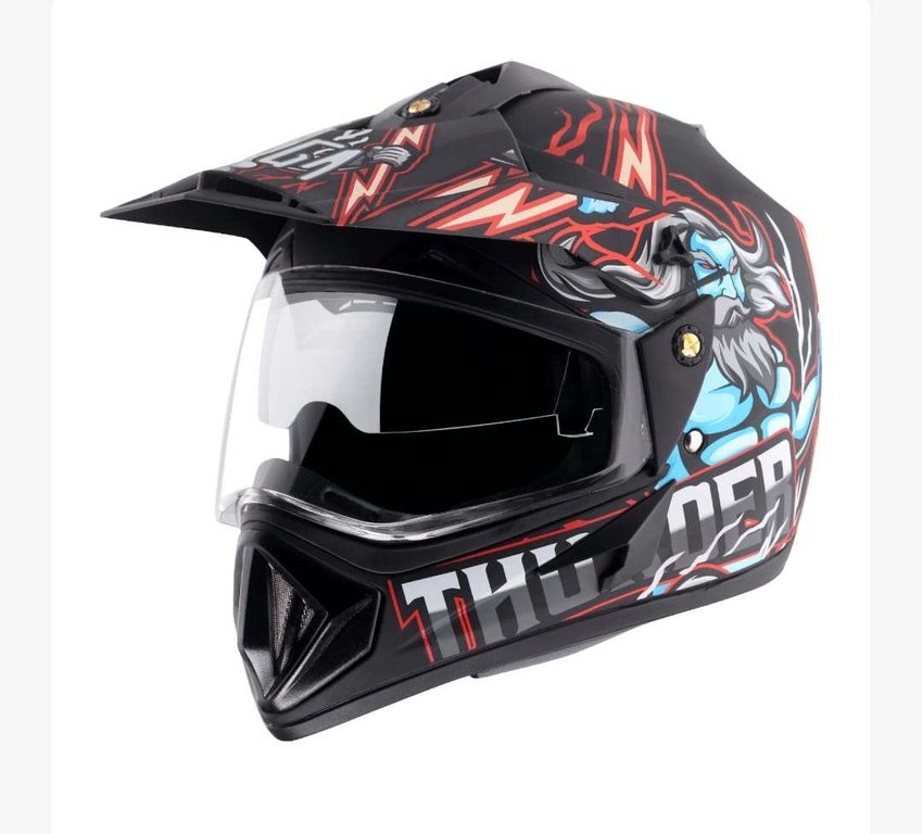 OFF RD D/V THUNDER DBK/RD-VEGA