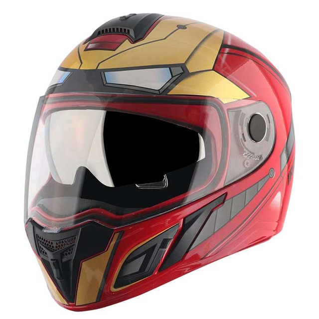 RYKER DX DV MARVEL IRON MAN RED/GOLD-VEGA